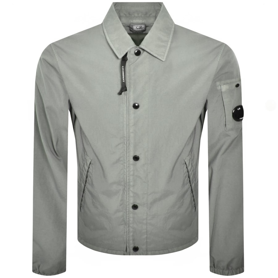 ジャケット・アウター C.P. Company Taylon P Overshirt XS CP Company Taylon P Zipped Overshirt Grey | Mainline Menswear